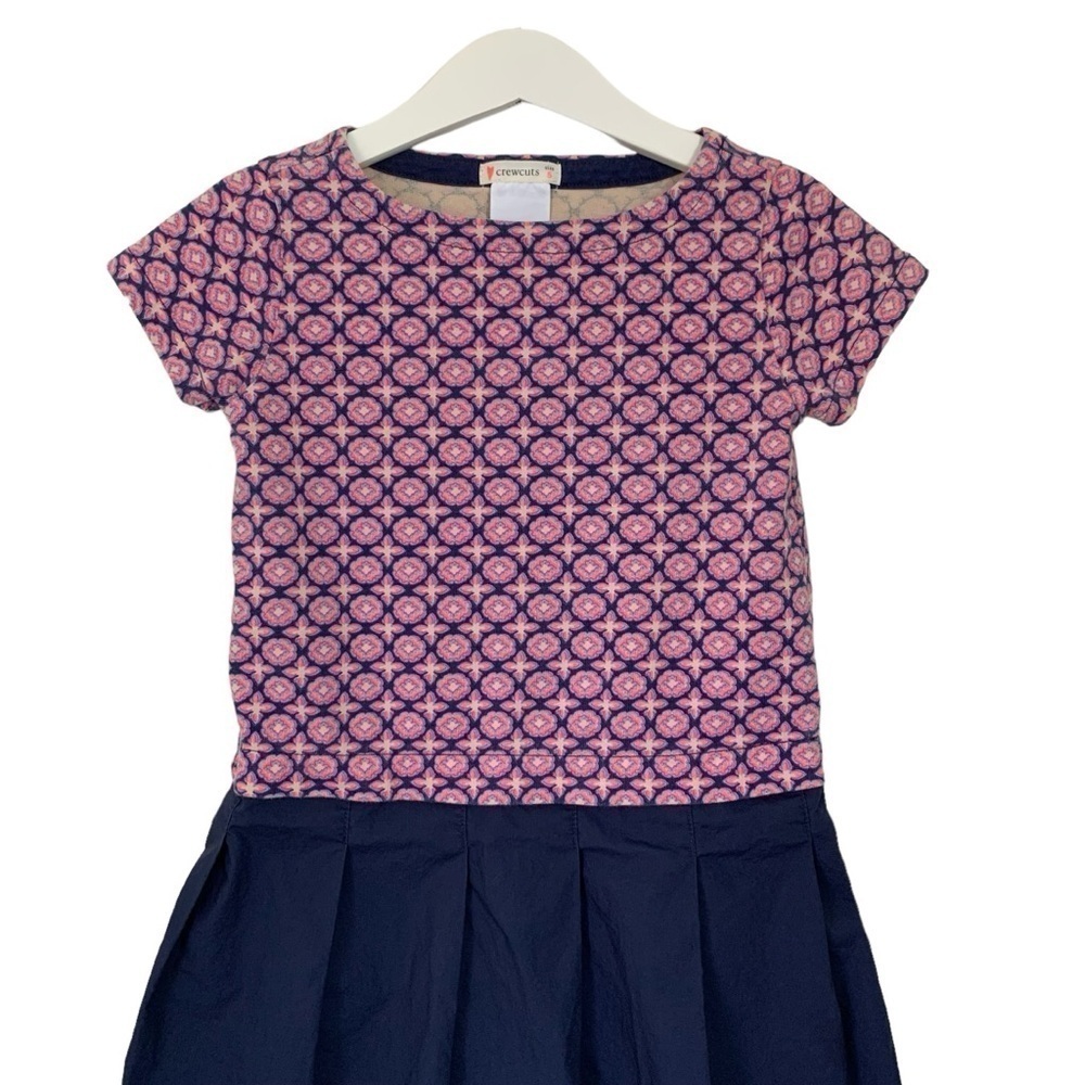 Crew Cuts J. Crew 100% Cotton Dropped Waist Little Girl’s Dress Size 5 - Picture 3 of 10